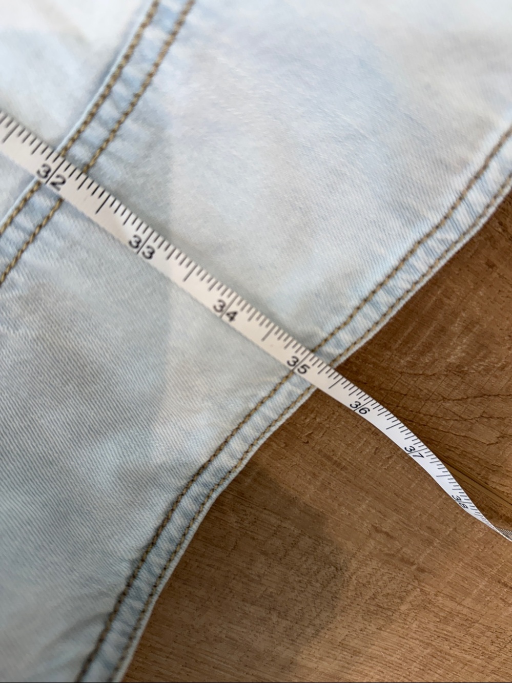 Anthropologie Pilcro Pintuck Basque Waist Button Front Maxi Skirt-Med-Chambray - Picture 8 of 9